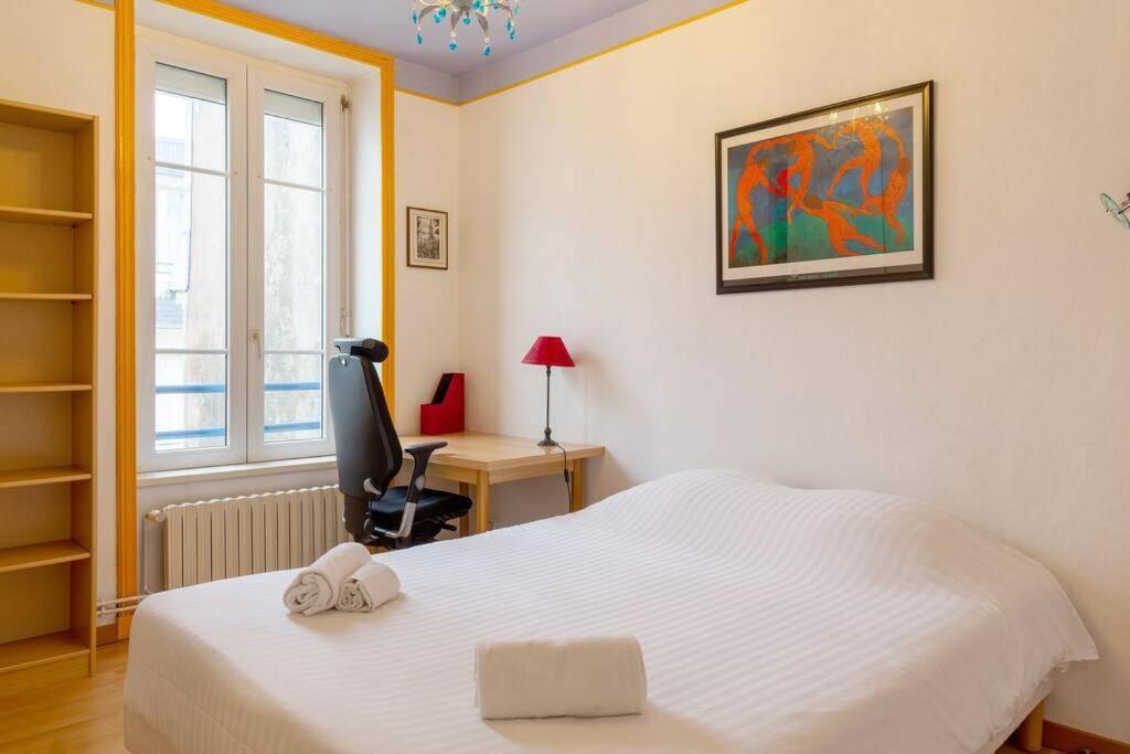 Vazi, Appartement Lumineux & Spacieux Centre-Ville Brest Esterno foto
